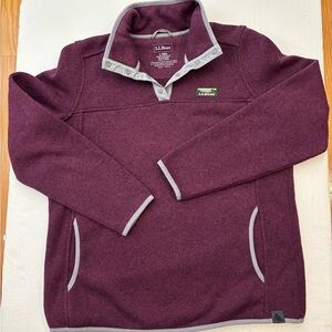LLBean Woman’s sweatshirt, size Large